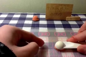 スイーツデコ アイス(チョコ、バニラ)の作り方