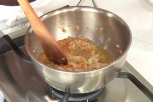 【料理サプリ】　ダイエット中もオススメレシピ♪　＜いかと香味野菜のヘルシーリゾット＞