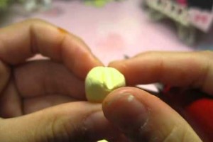 スイーツデコさくらんぼとみかんの作り方