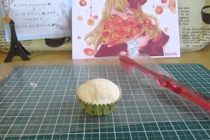 「にゃんころ」スイーツデコ　ネコさんカップケーキの作り方
