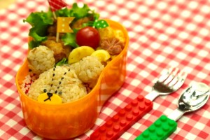 キャラ弁レシピ：くまのがっこう　ジャッキーの作り方　Bears school bento(kyaraben) recipe