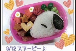 娘のキャラ弁♪(2013年度ver)