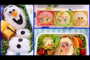 【凄い】アナと雪の女王のキャラ弁が凄すぎる!食べるには惜しい!こんなお弁当子供にいかが?