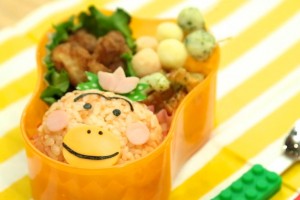キャラ弁レシピ：はなかっぱの作り方 Hanakappa bento(kyaraben) recipe