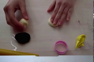スイーツデコ「チョコパイ作り方」how to make  fake Chocolate pie♪