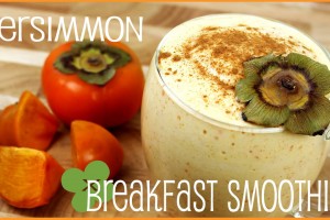 Persimmon Breakfast Smoothie | 朝ごはんに！柿のスムージー