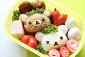 キャラ弁【1】 リラックマ弁当の作り方 How to Make Rilakkuma Bento