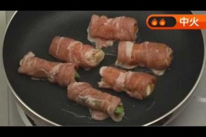 彩り野菜の肉巻き　【肉のおかず：レシピ大百科】