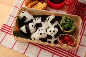【キャラ弁】パンダのあかちゃんおにぎり弁当の作り方 How to make Panda Baby