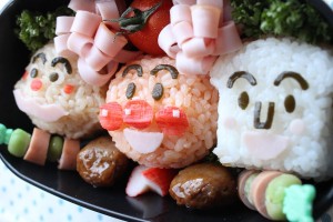 キャラ弁【4】 アンパンマン弁当の作り方 How to Make Anpanman Bento