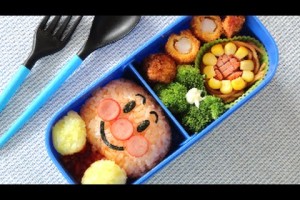 Anpanman Bento lunch box Recipeキャラ弁アンパンマンの作り方（レシピ）