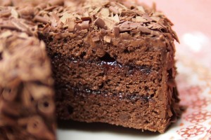 【スイーツレシピ】チョコガナッシュケーキ　Chocolate ganache cake