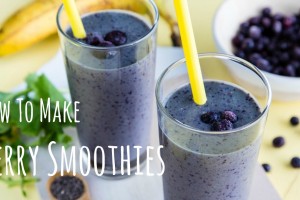 How to Make Berry Smoothie (Recipe) ベリースムージーの作り方（レシピ）