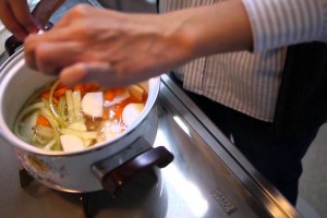 時短すぎる時短レシピ「野菜スープ」（プTV）